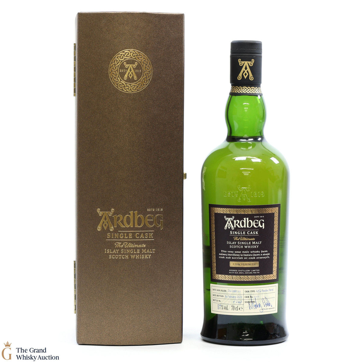 Ardbeg - 2010 Single Cask #3150 (Signed by M.Heads)