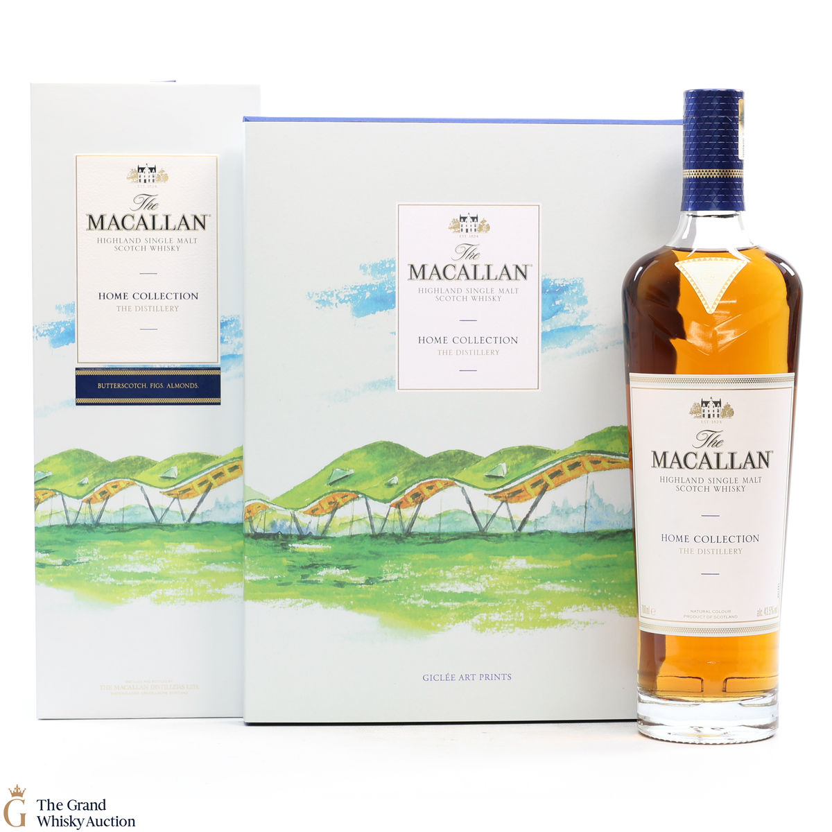 Macallan - Home Collection - The Distillery (1x70cl) & Giclee Art Prints