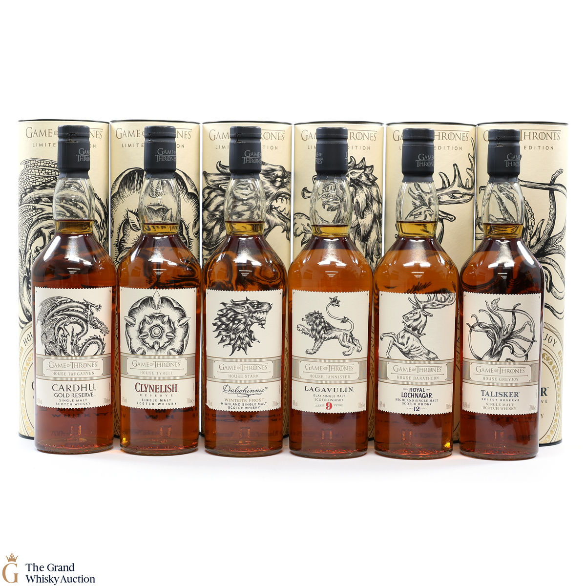 Game of Thrones - Limited Editions - 6 x 70cl