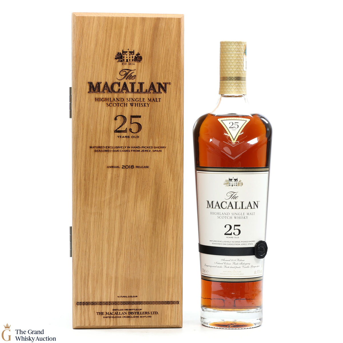 Macallan - 25 Year Old - Sherry Oak - 2018