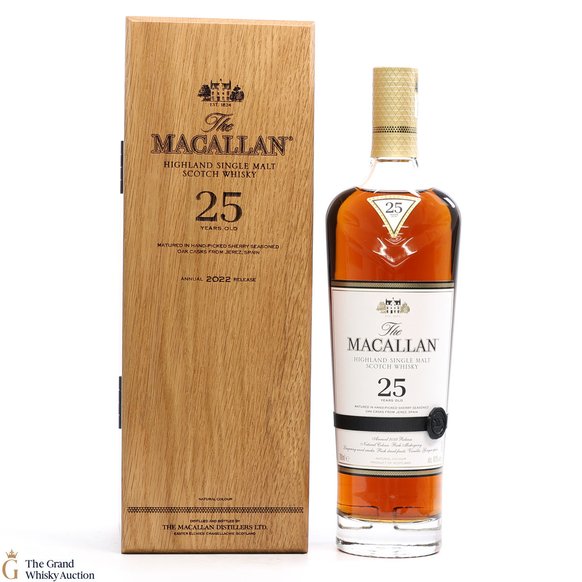 Macallan - 25 Year Old - Sherry Oak - 2022