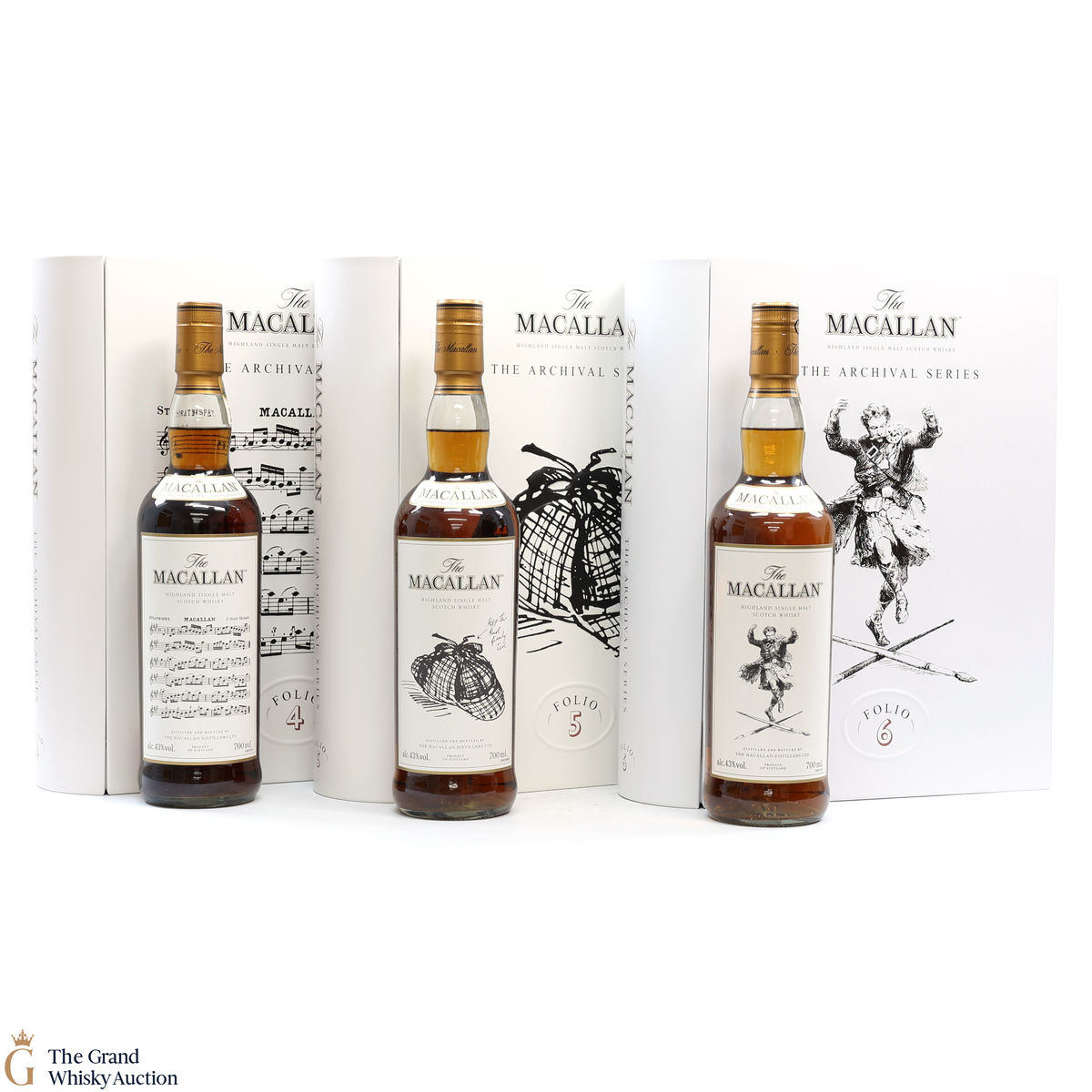 Macallan - The Archival Series -  Folio 4, Folio 5 & Folio 6