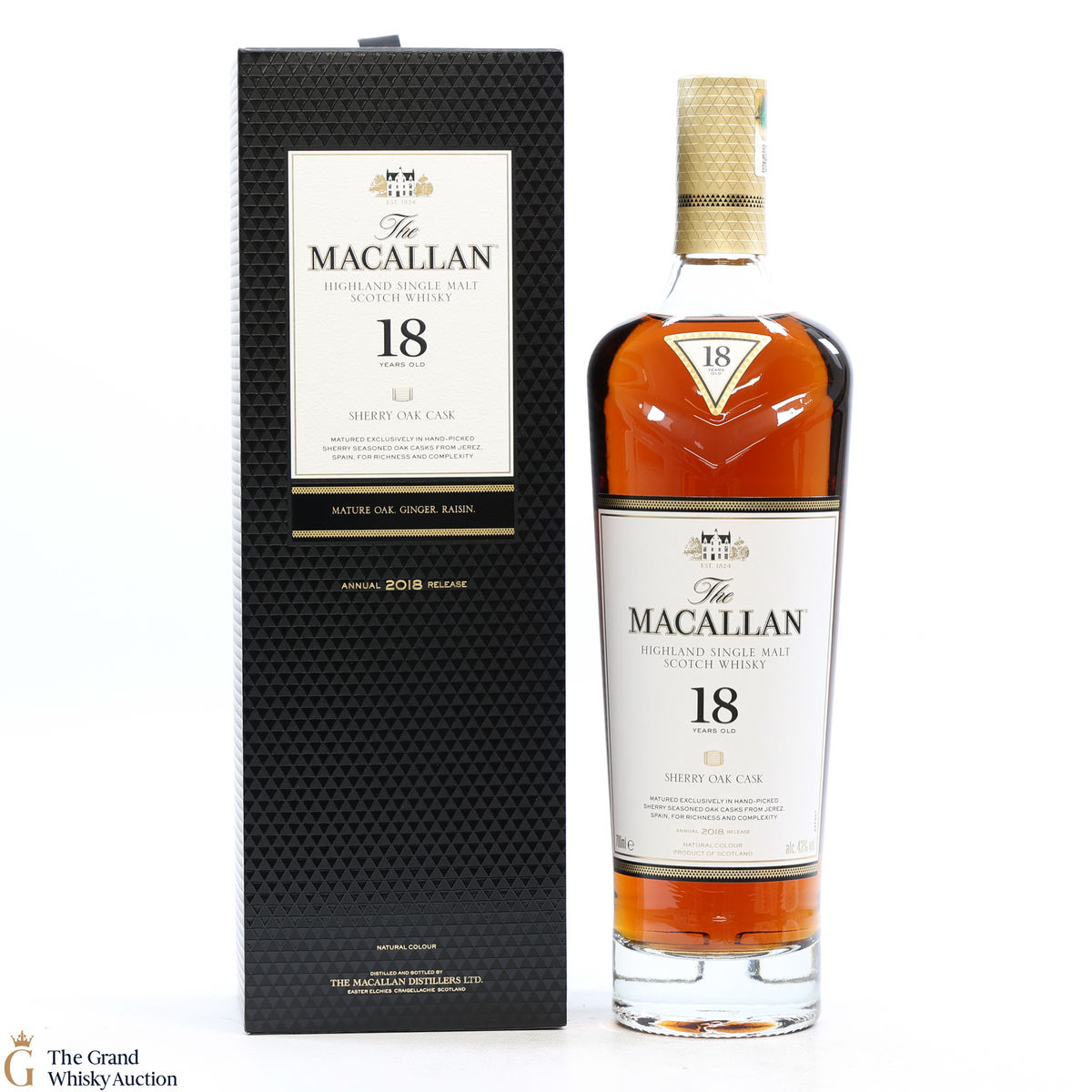 Macallan - 18 Year Old Sherry Oak (2018)