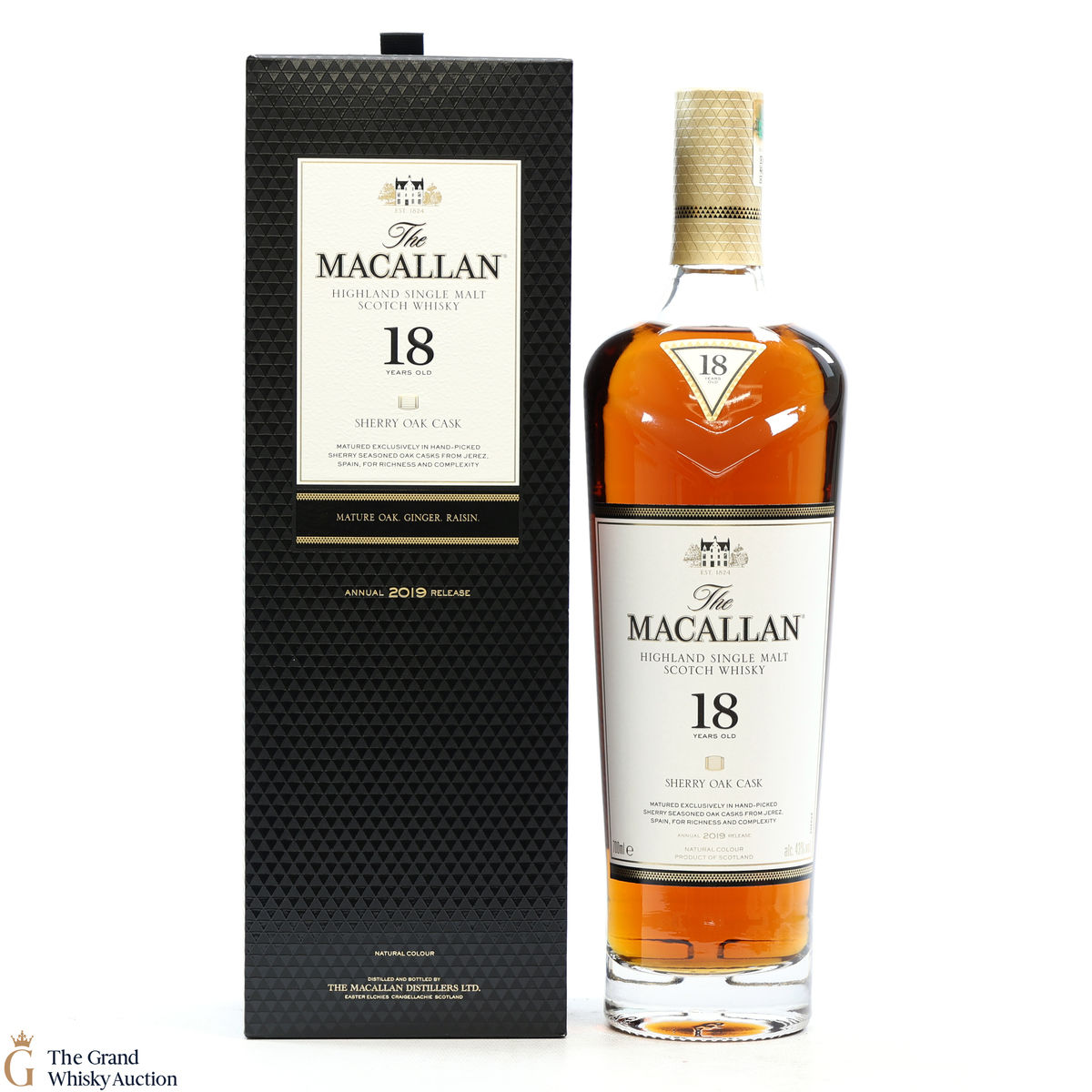 Macallan - 18 Year Old - Sherry Oak (2019)