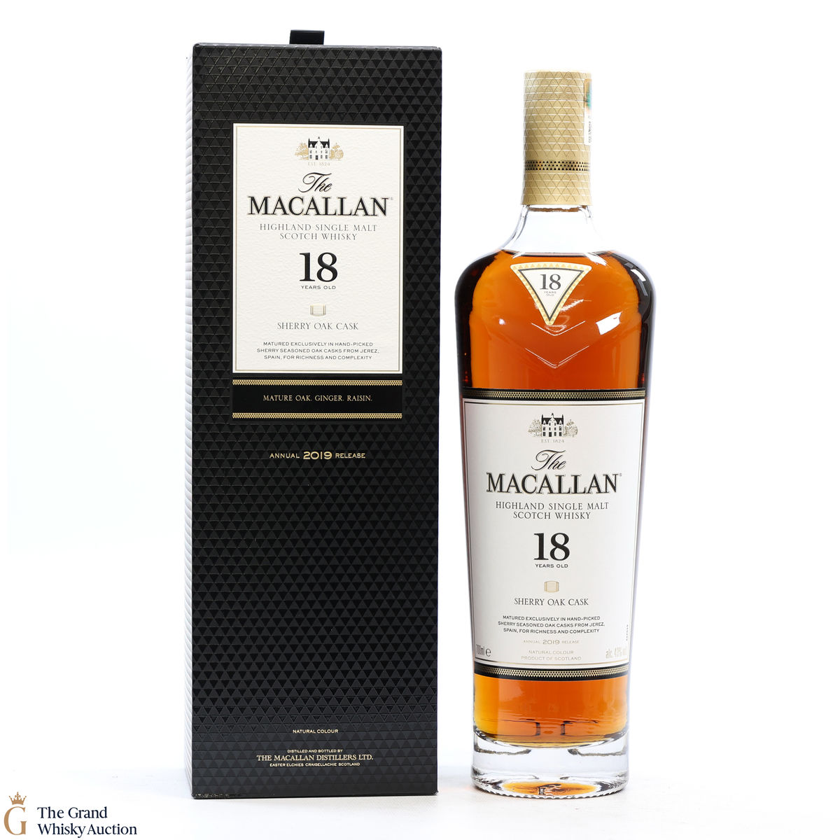 Macallan - 18 Year Old - Sherry Oak (2019)