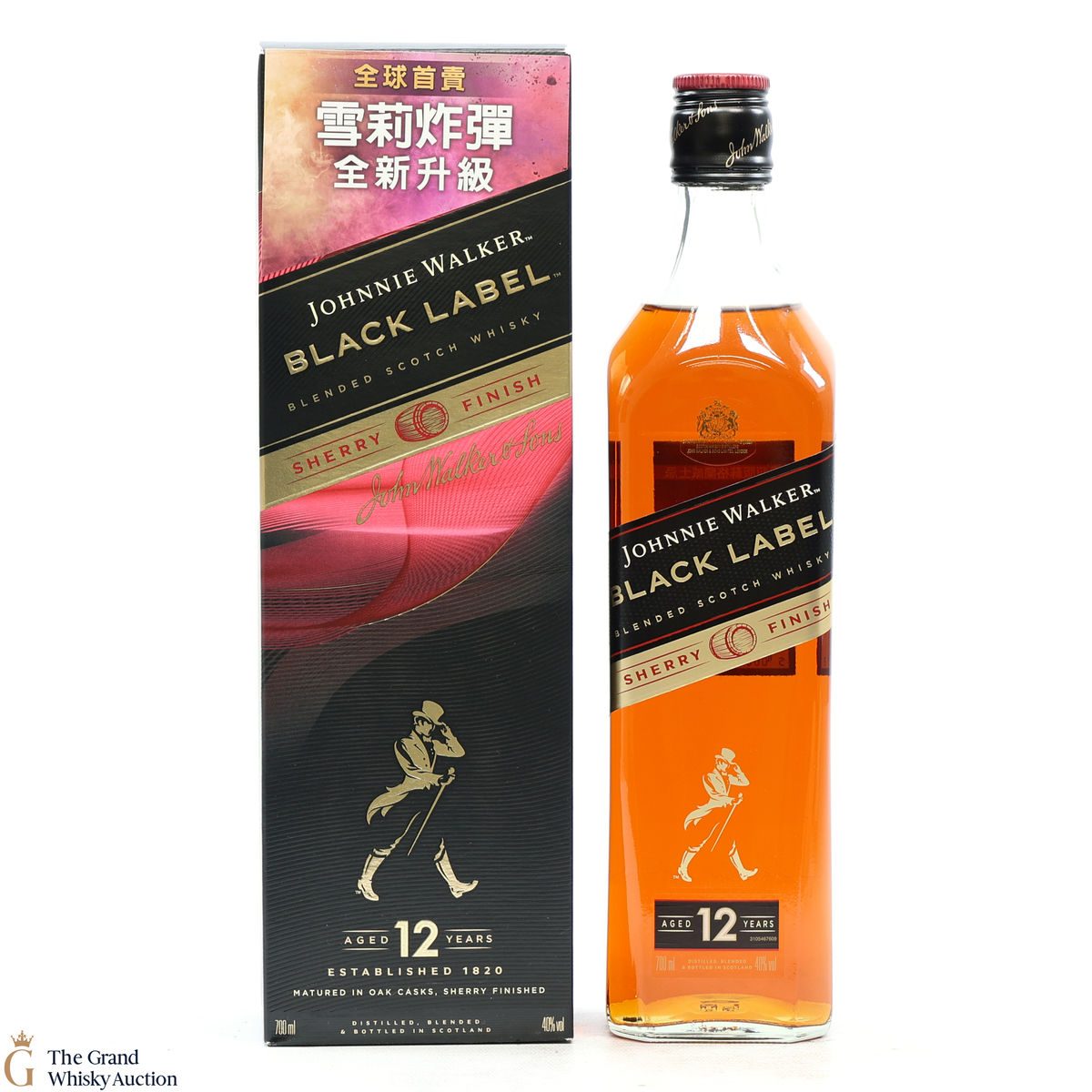 Johnnie Walker - 12 Year Old -  Black Label - Sherry Edition 