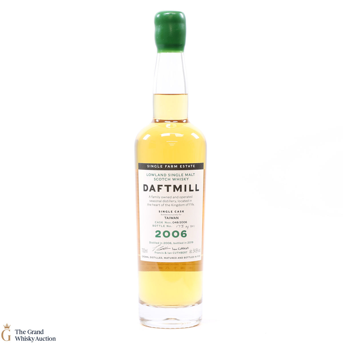 Daftmill - 2006 Single Cask #048 - Taiwan