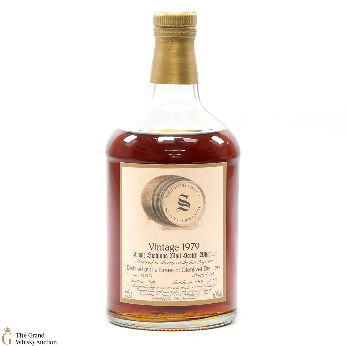 Braes of Glenlivet - 15 Year Old 1979 Sherry Single Cask #16040