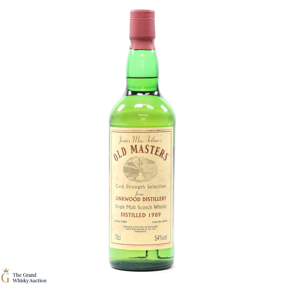 Linkwood - 1989 Cask Strength #2010 - James MacArthur's Old Masters 