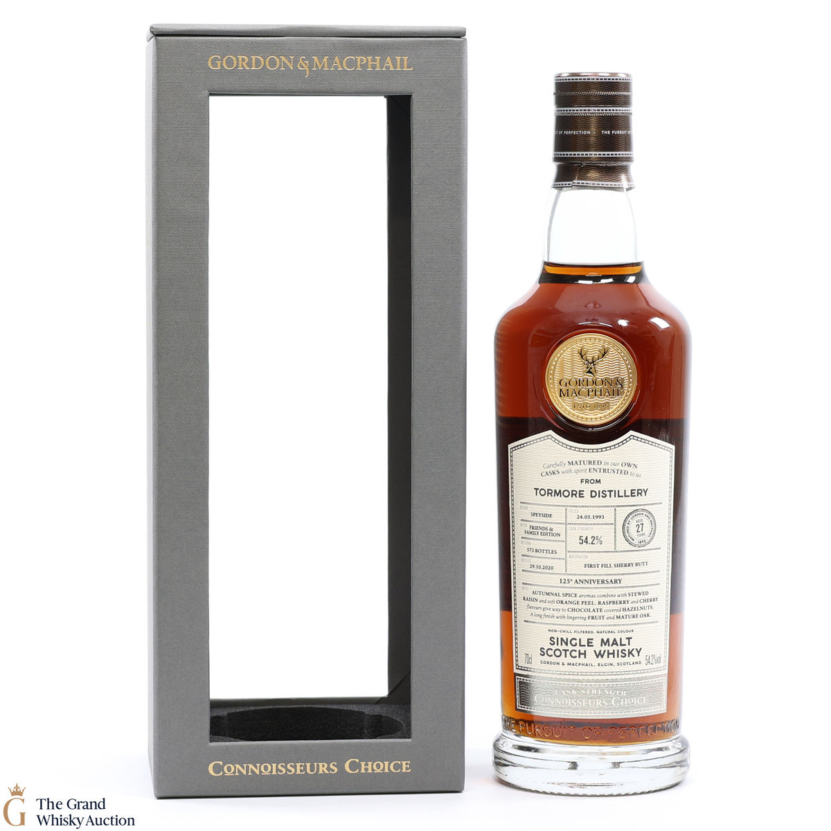 Tormore - 27 Year Old 1993 G&M 125th Anniversary Connoisseurs Choice