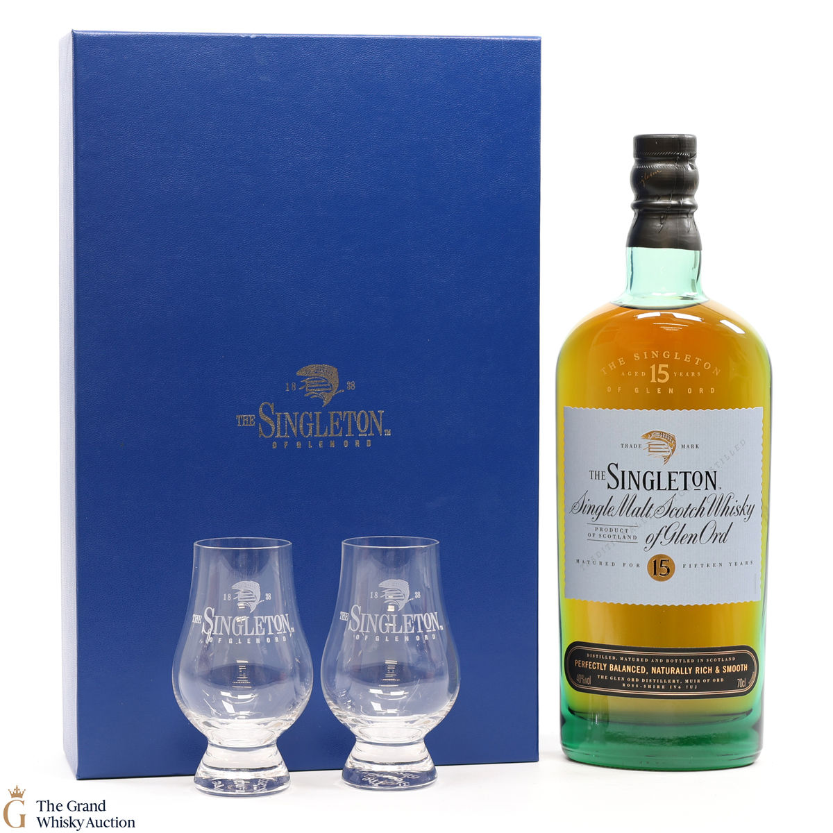 The Singleton of Glen Ord - 15 Year Old & Glasses