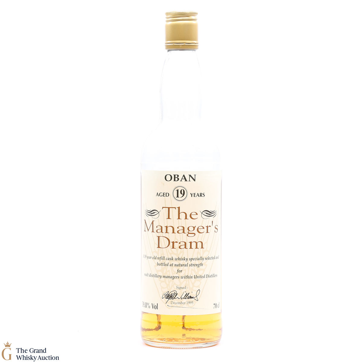 Oban - 19 Year Old - 1995 Managers Dram
