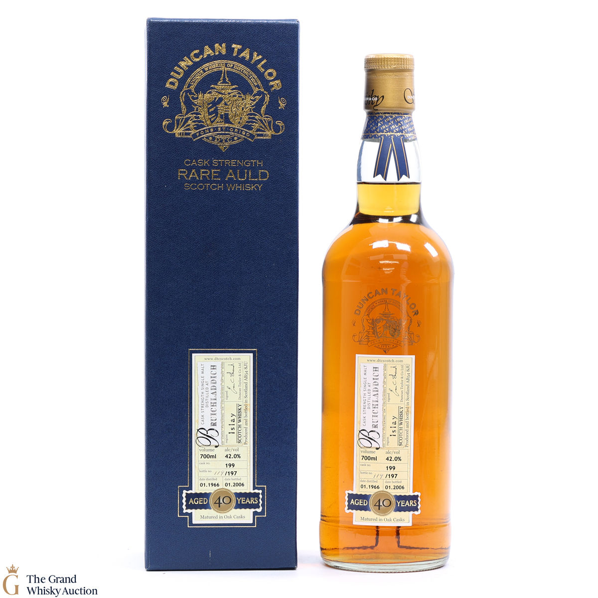 Bruichladdich - 40 Year Old - Duncan Taylor Rare Auld