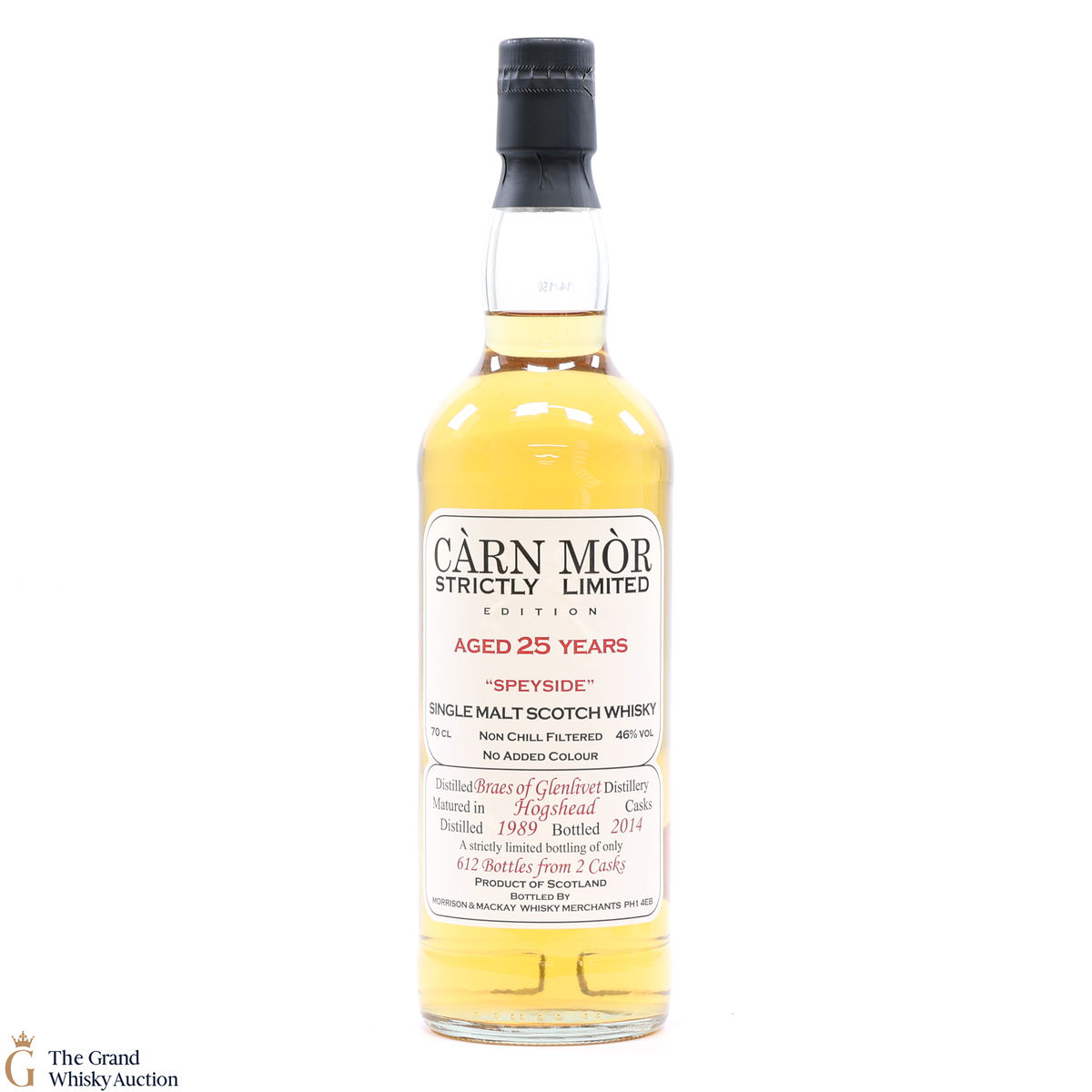 Braes of Glenlivet - 25 Year Old 1989 - Carn Mor - Strictly Limited
