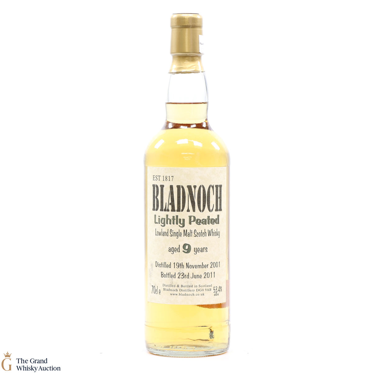 Bladnoch - 9 Year Old 2001 - Lightly Peated