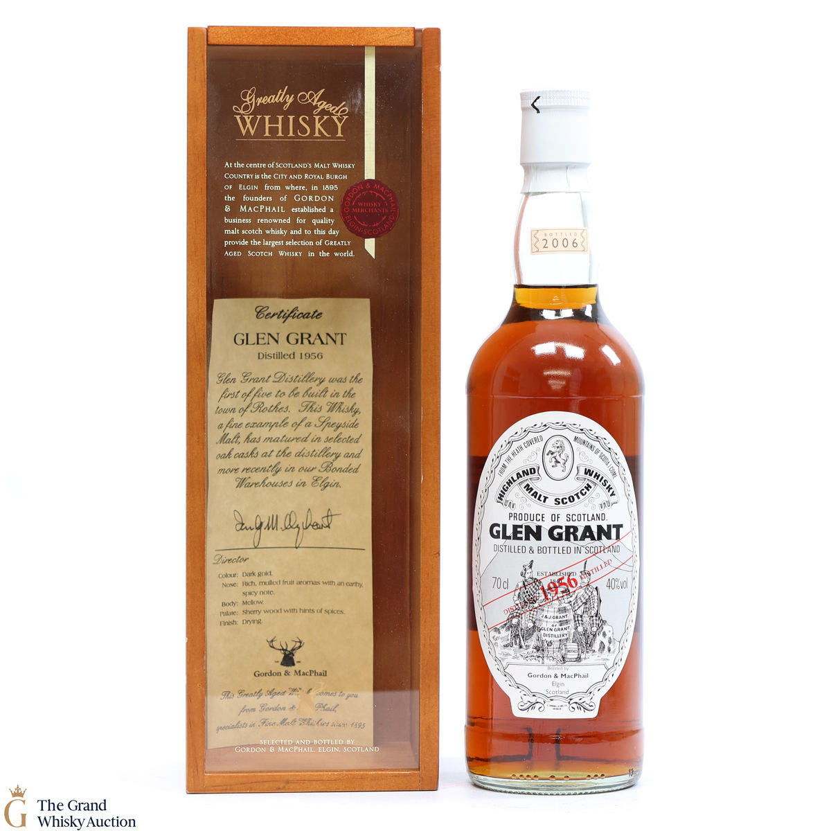 Glen Grant - Single Malt 1956 - Gordon & MacPhail
