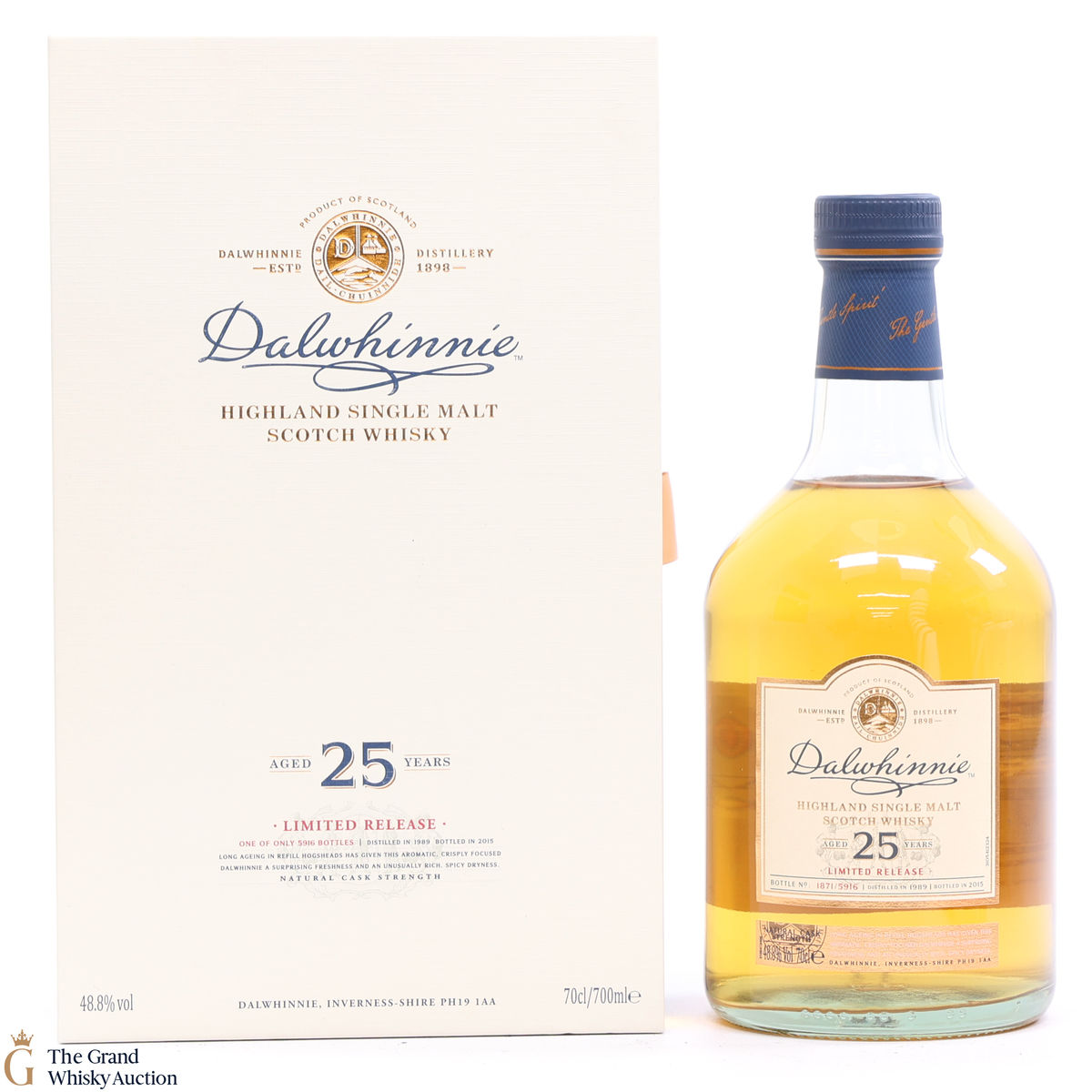 Dalwhinnie - 25 Year Old - Limited Release (1989)