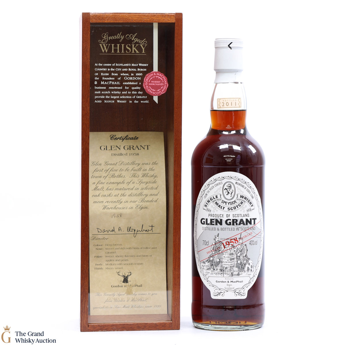 Glen Grant - 1958 Gordon and Macphail 2011