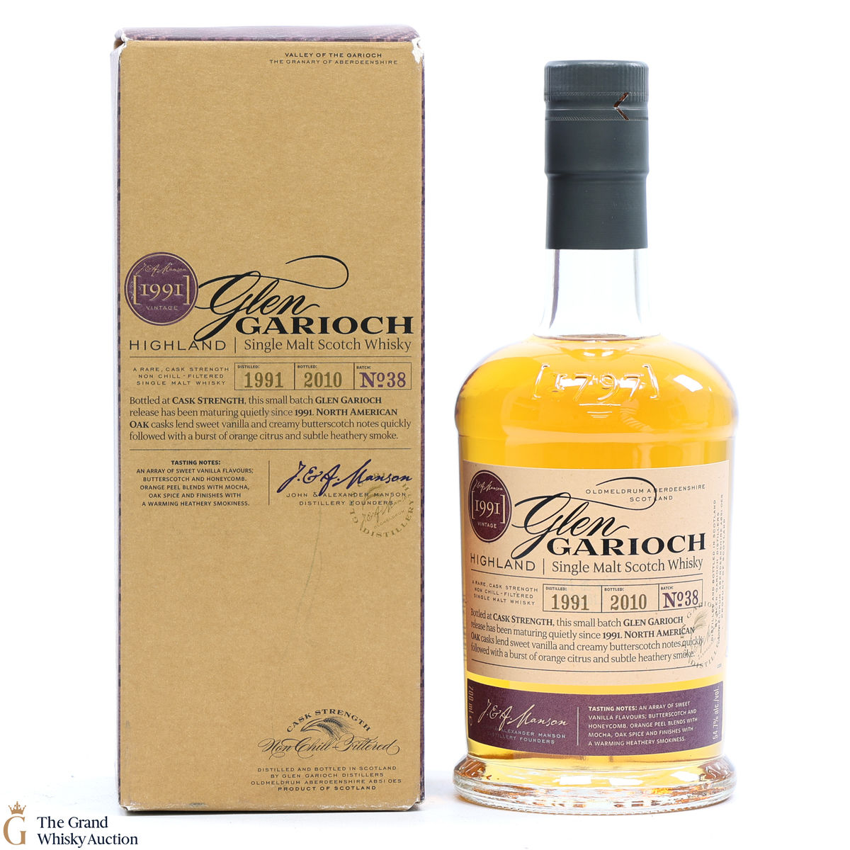 Glen Garioch - 1991 Vintage - Small Batch #38