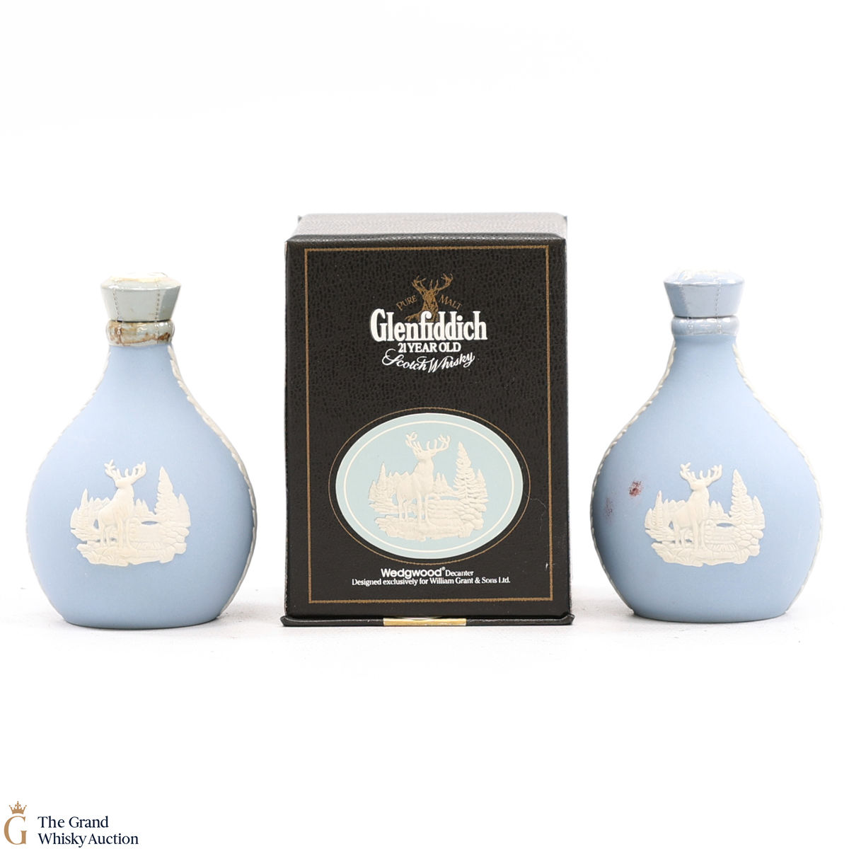 Glenfiddich - 21 Year Old - Wedgwood Decanter 2 x 5cl