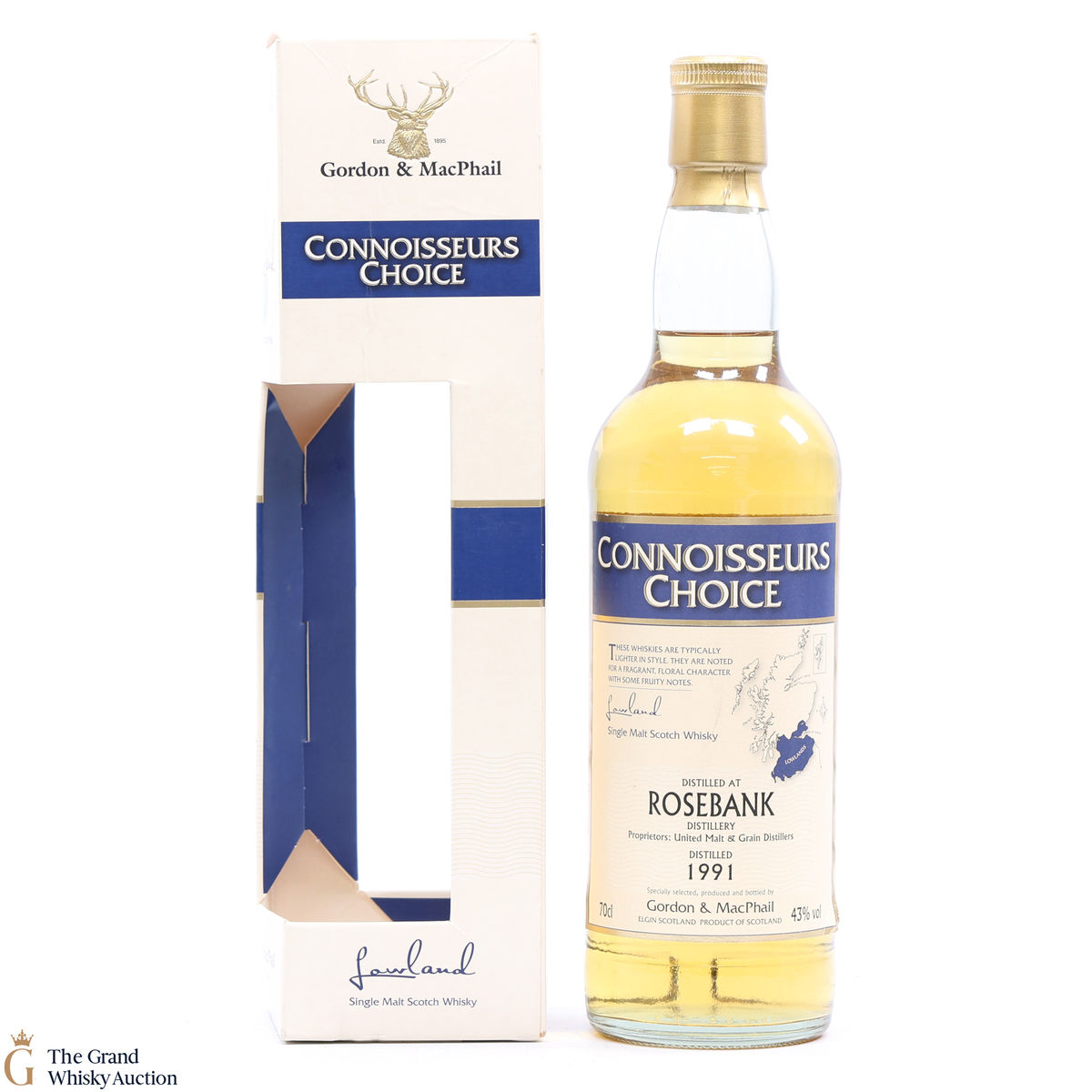 Rosebank - 1991 Connoisseurs Choice -  Gordon and Macphail 
