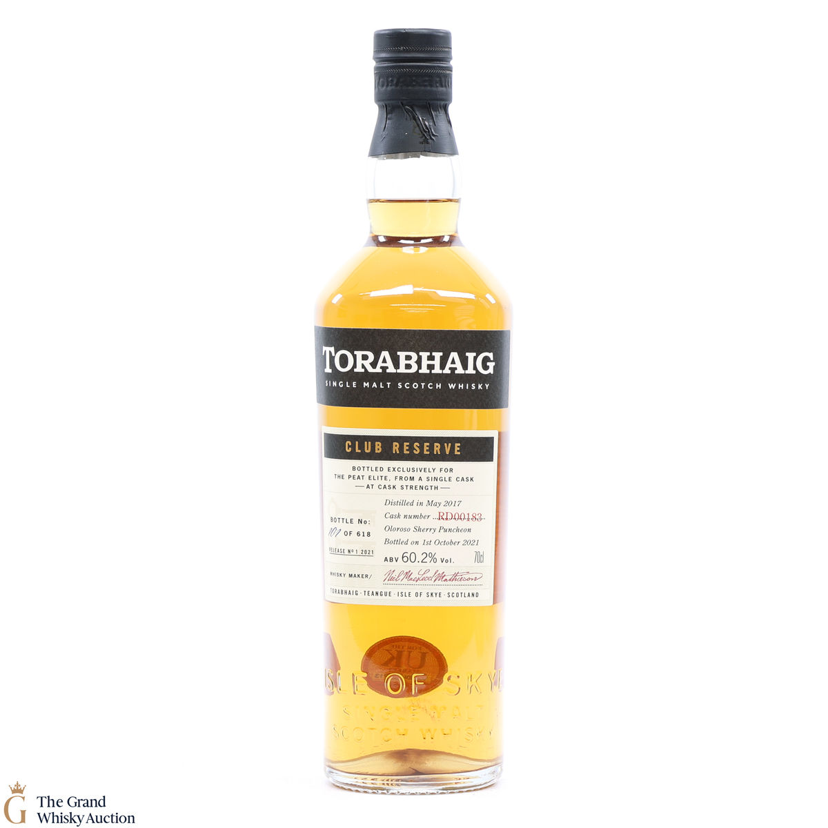 Torabhaig - Single Cask #183 - Club Reserve Release No.1