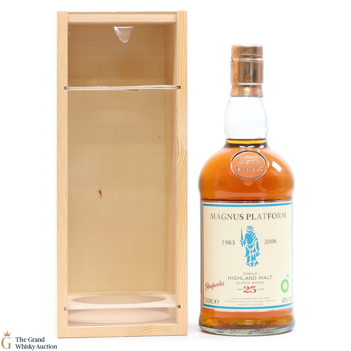 Glenfarclas - 25 Year Old Magnus Platform 1983 - 2008