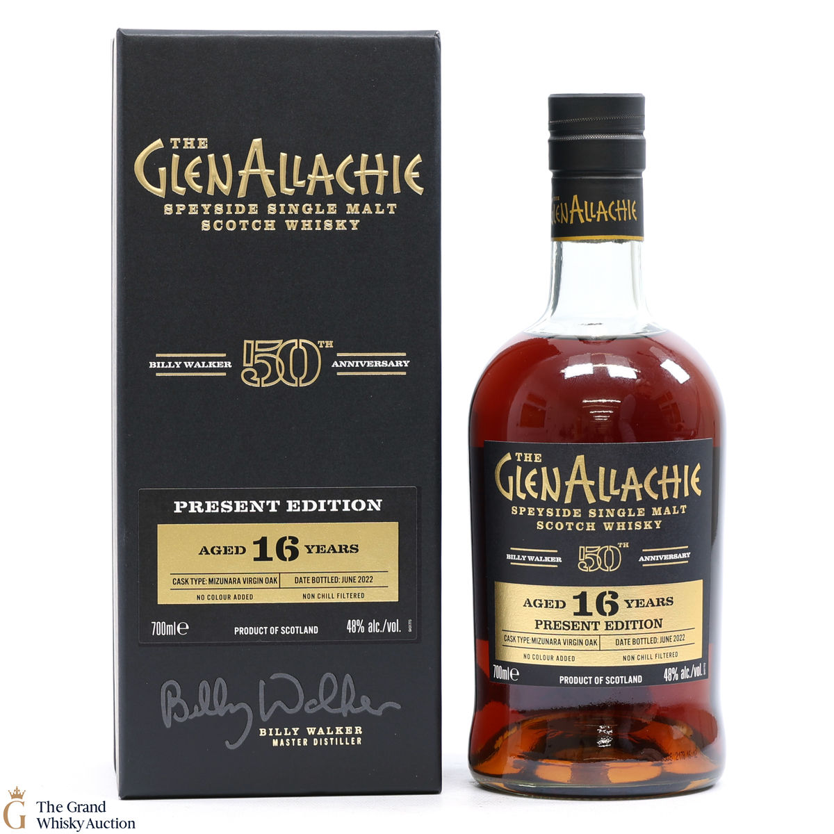 Glenallachie - 16 Year Old - Billy Walker 50th Anniversary - Present Edition