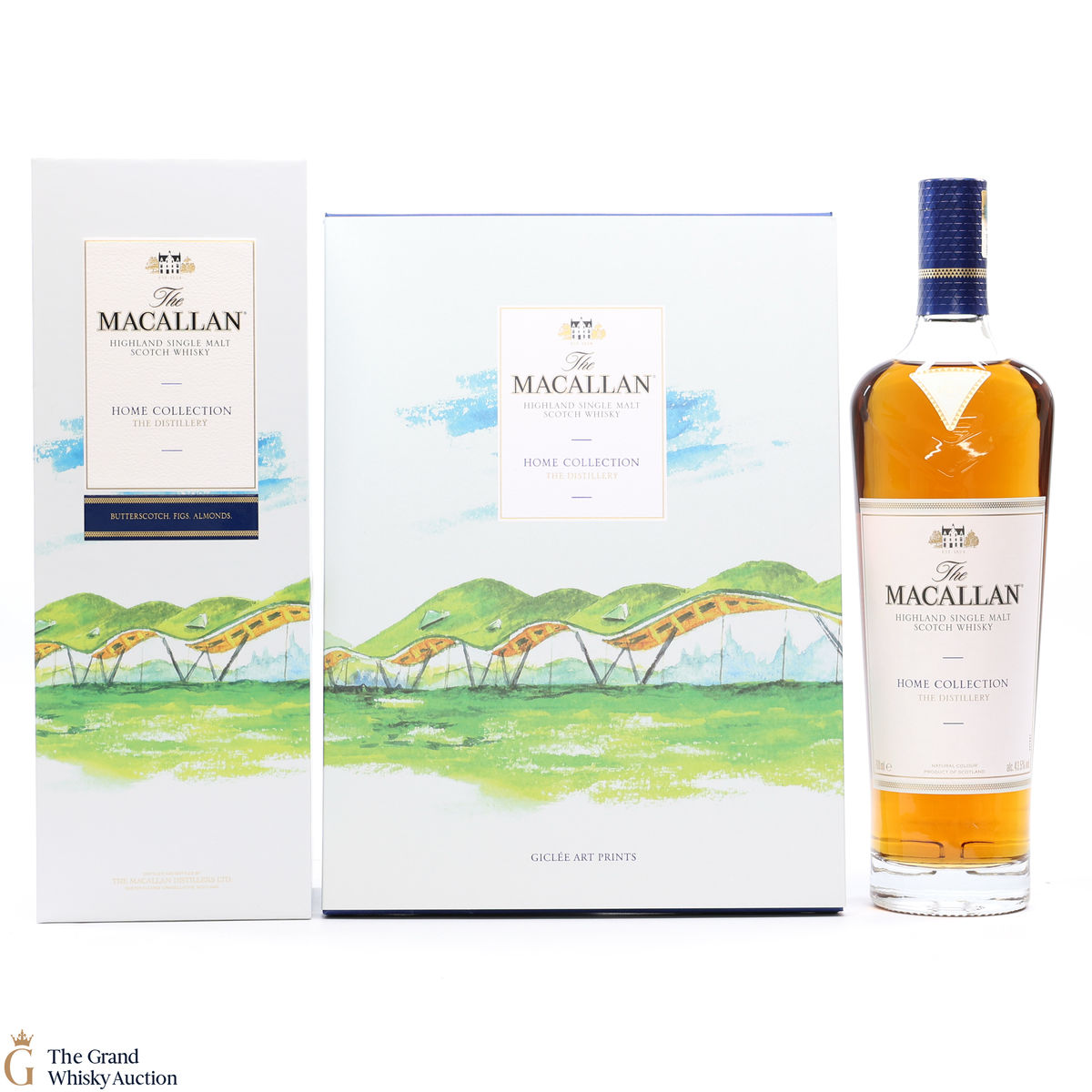 Macallan - Home Collection - The Distillery (1x70cl) & Giclee Art Prints
