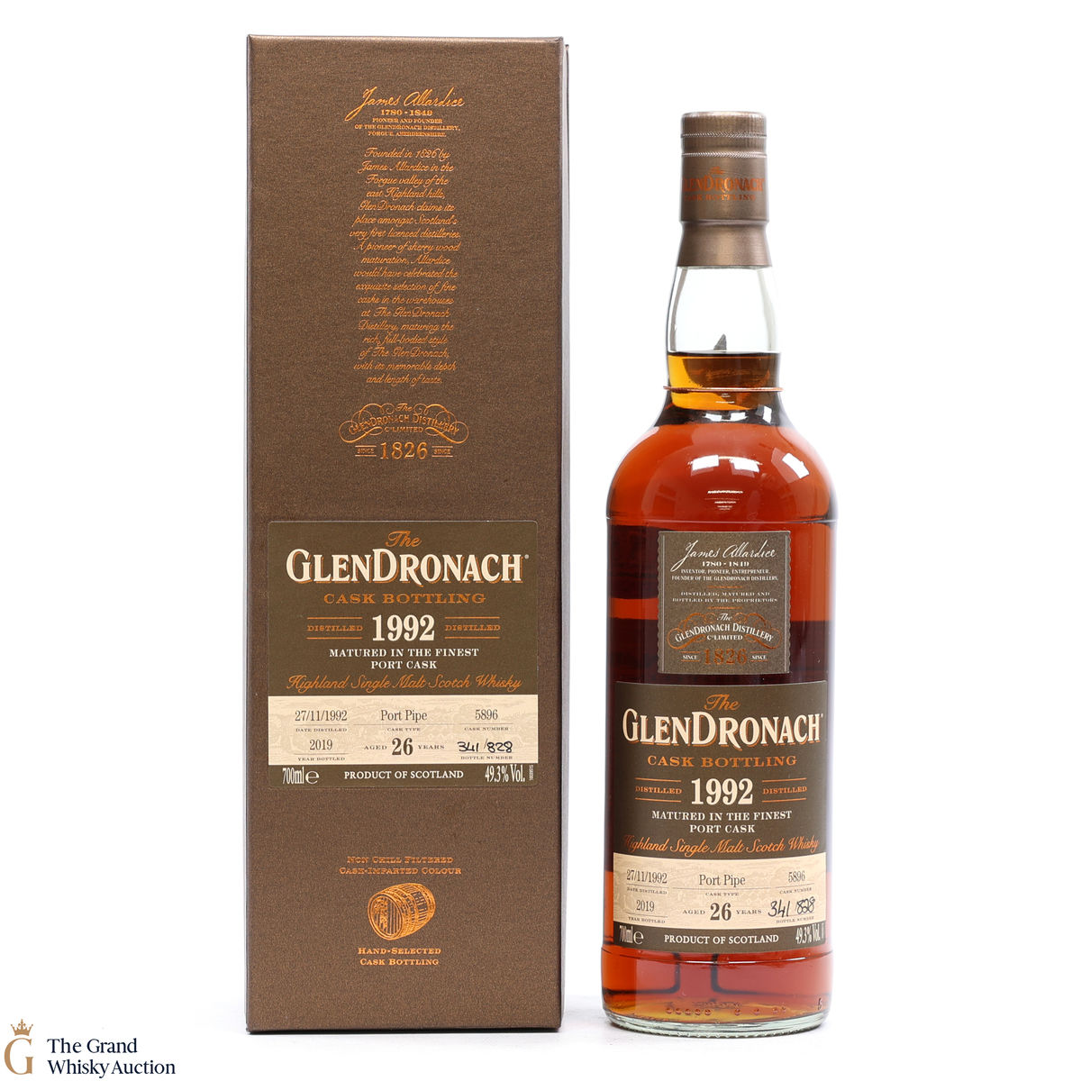 GlenDronach - 26 Year Old - 1992 Single Cask #5896