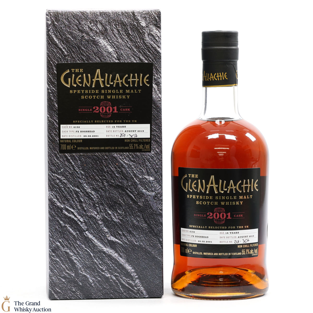 Glenallachie - 18 Year Old Cask #4152 2001 UK Exclusive