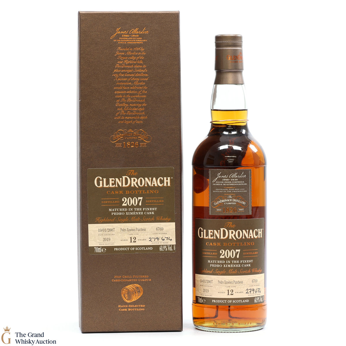 GlenDronach - 12 Year Old - 2007 Single Cask #6769