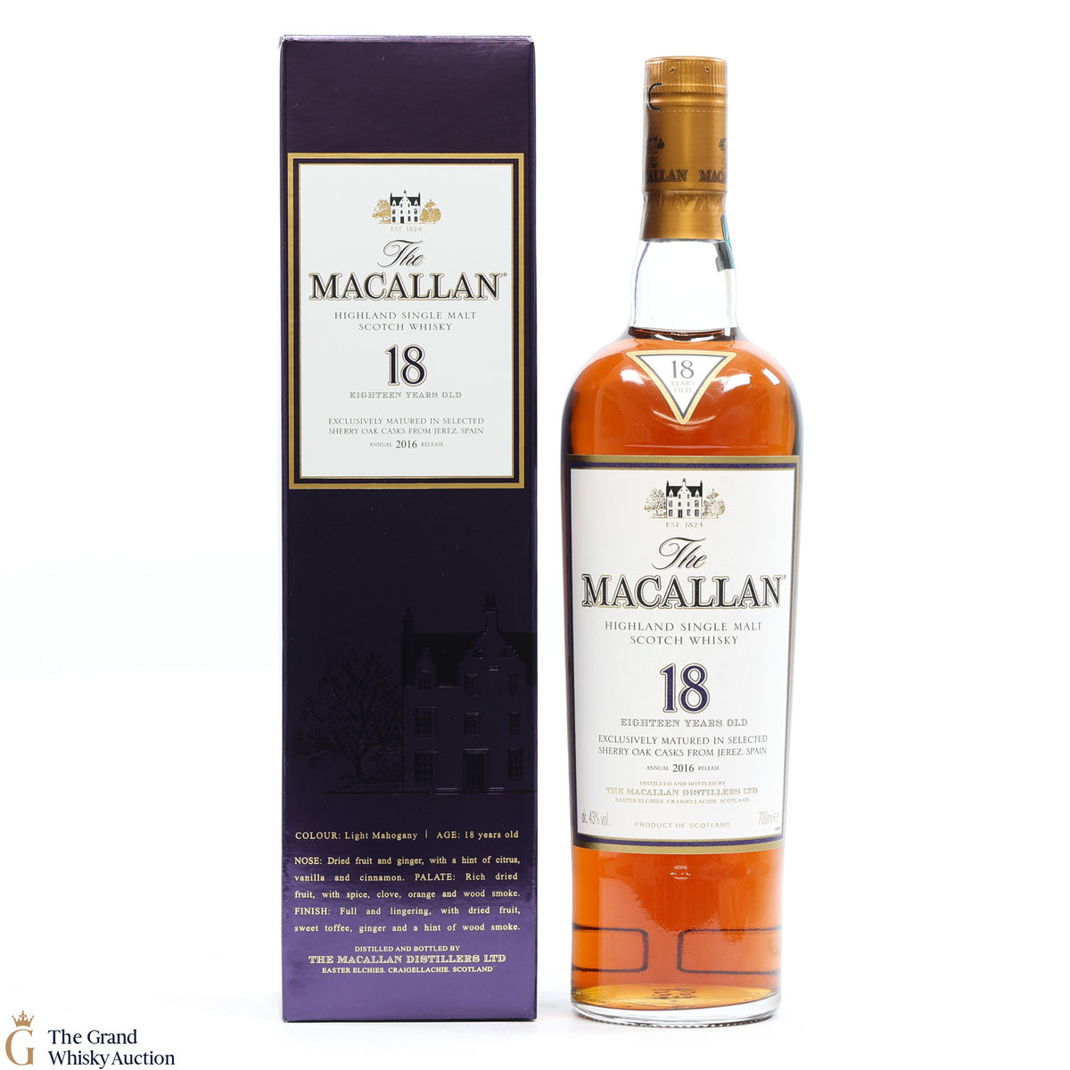 Macallan - 18 Year Old - 2016 Release
