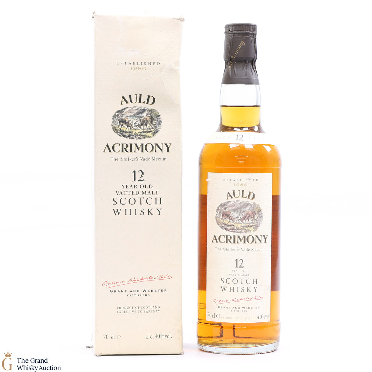 Auld Acrimony - 12 Year Old - Vatted Malt Whisky