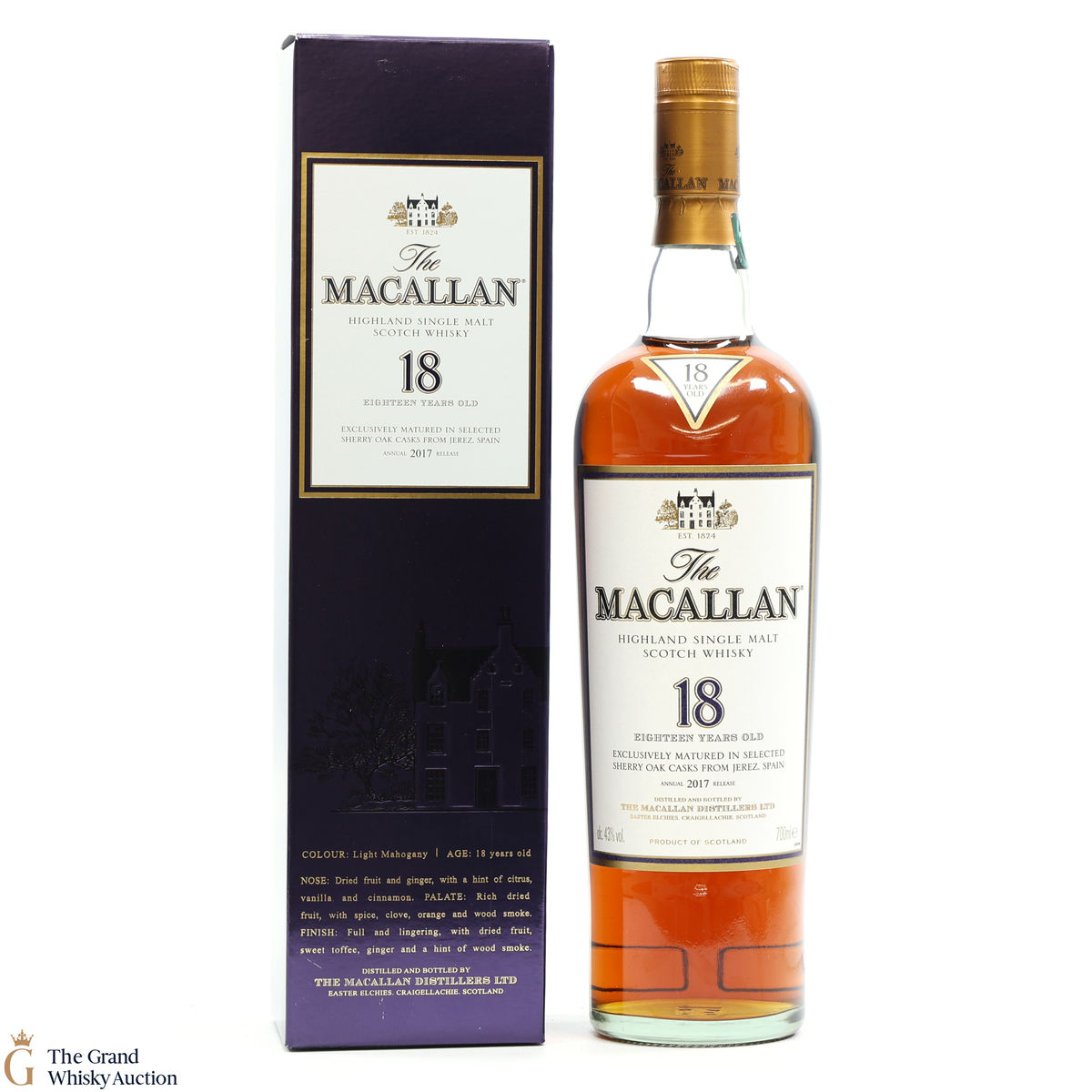 Macallan - 18 Year Old - 2017 Release