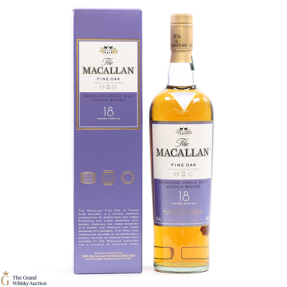 Macallan - 18 Year Old - Fine Oak