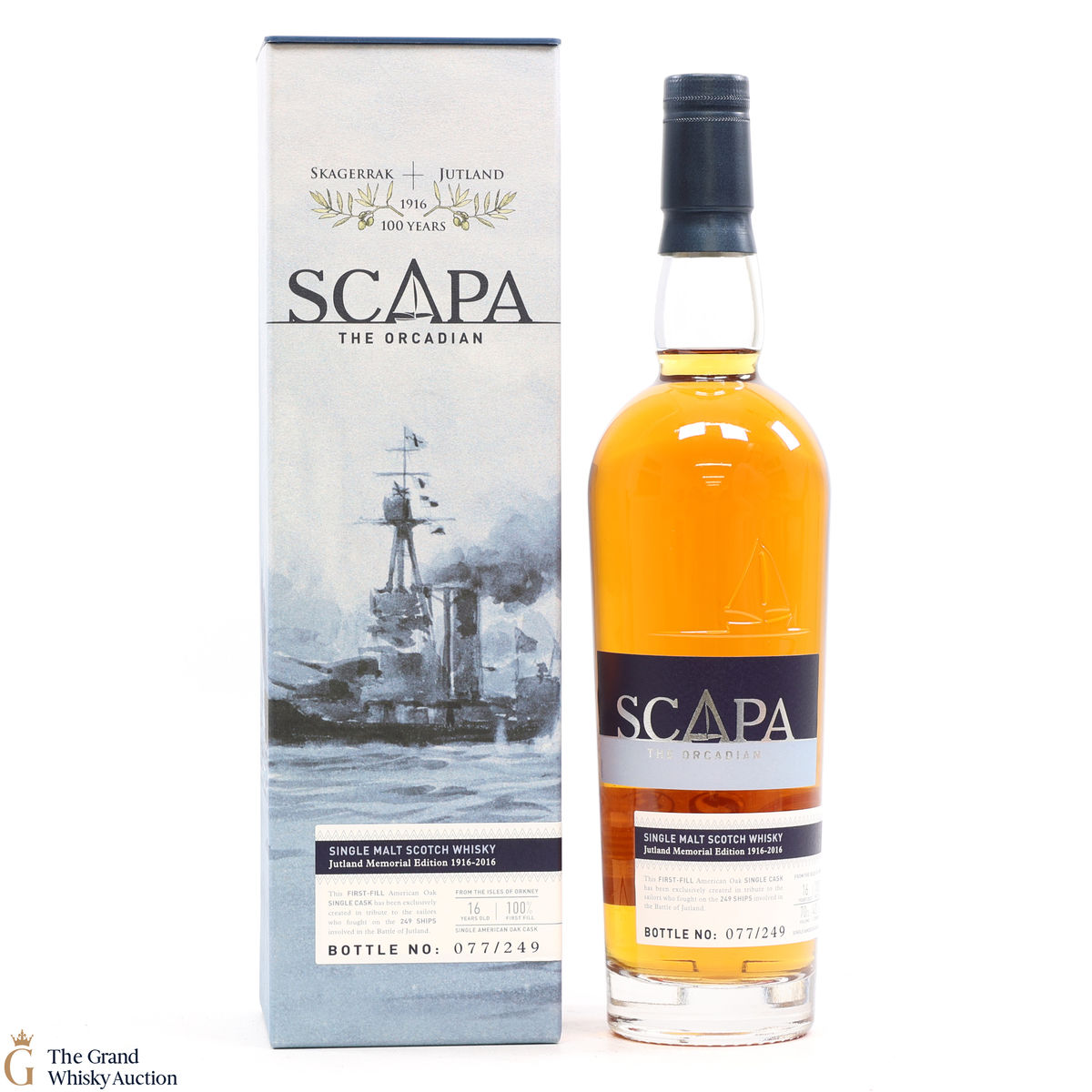 Scapa - 16 Year Old  - Jutland Memorial 100th Anniversary Edition - Single Cask