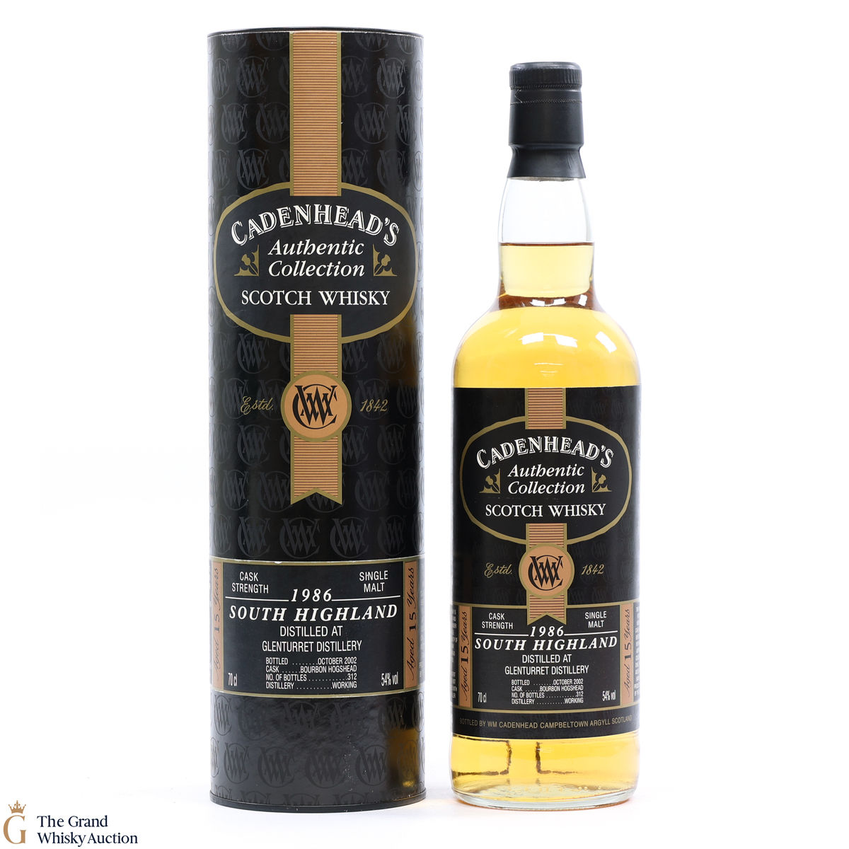 Glenturret - 15 Year Old 1986 Cadenhead's Cask Strength