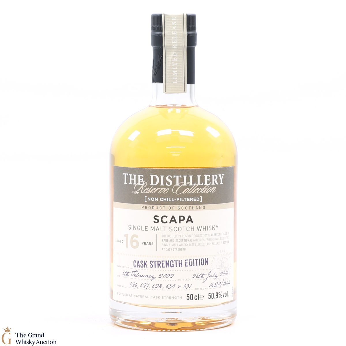 Scapa - 16 Year Old 2002 - Casks #626, 627, 628, 630 & 631