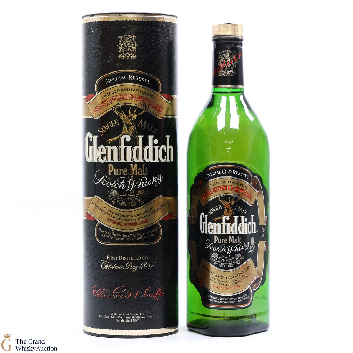 Glenfiddich - Pure Malt 1980's 1L