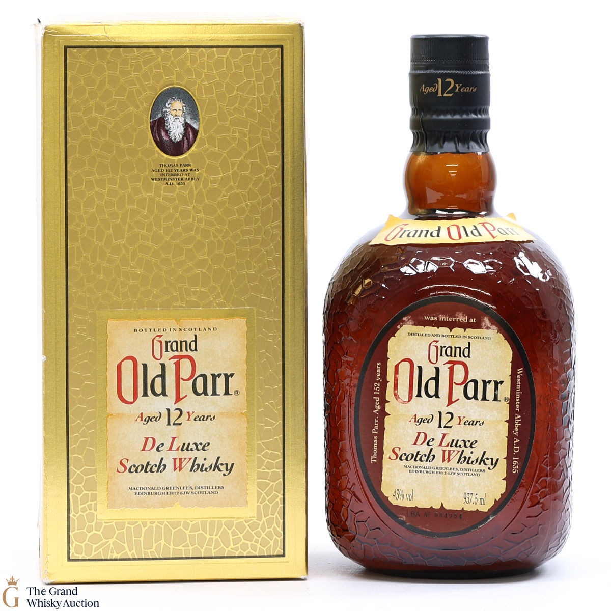 Grand Old Parr - 12 Year Old (93.75cl)