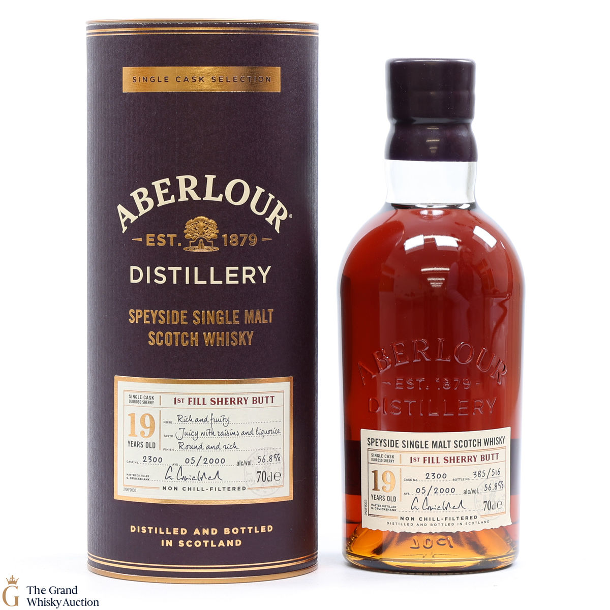 Aberlour - 19 Year Old - Single Cask Selection #2300