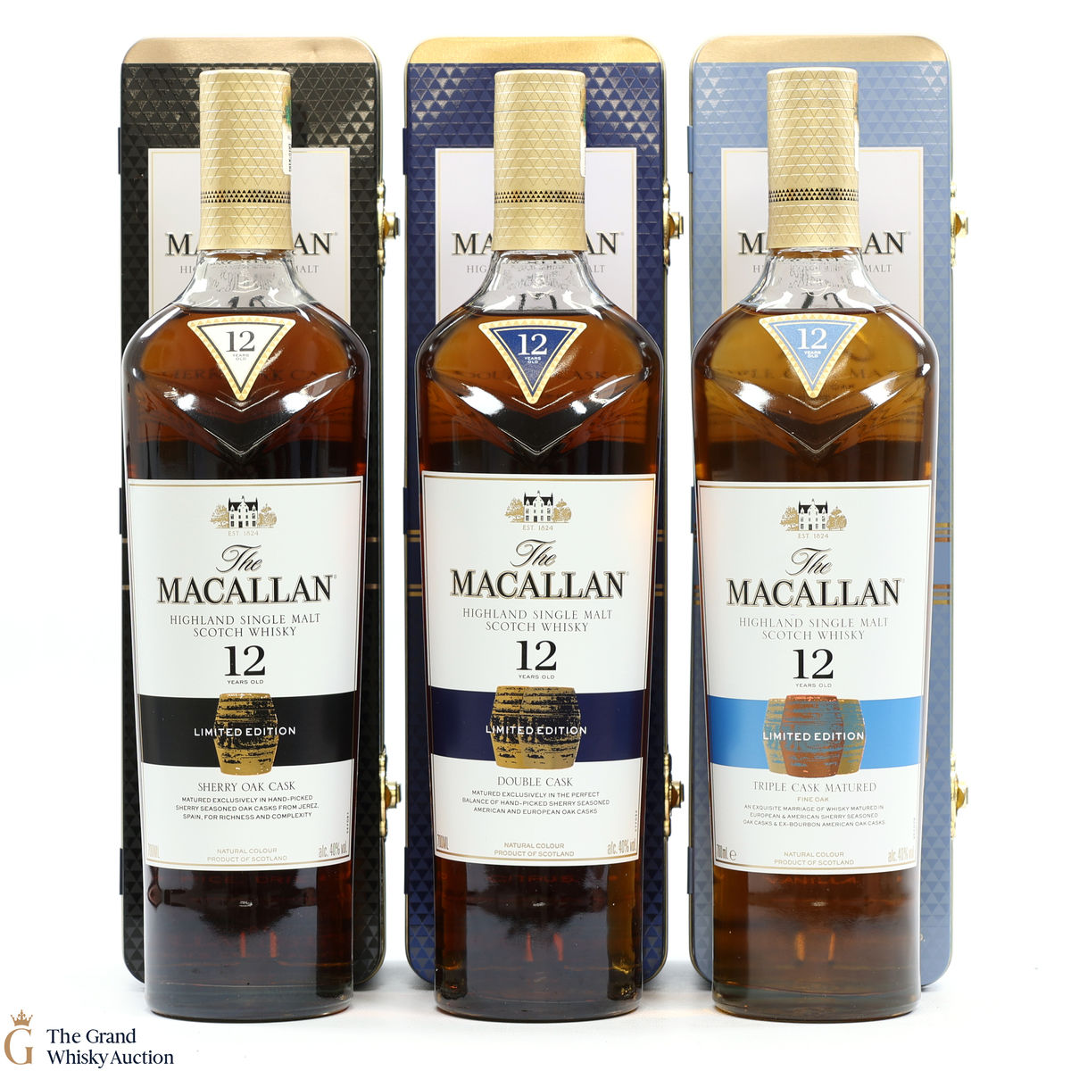 Macallan - 12 Year Old - Limited Edition Tin (3x70cl)