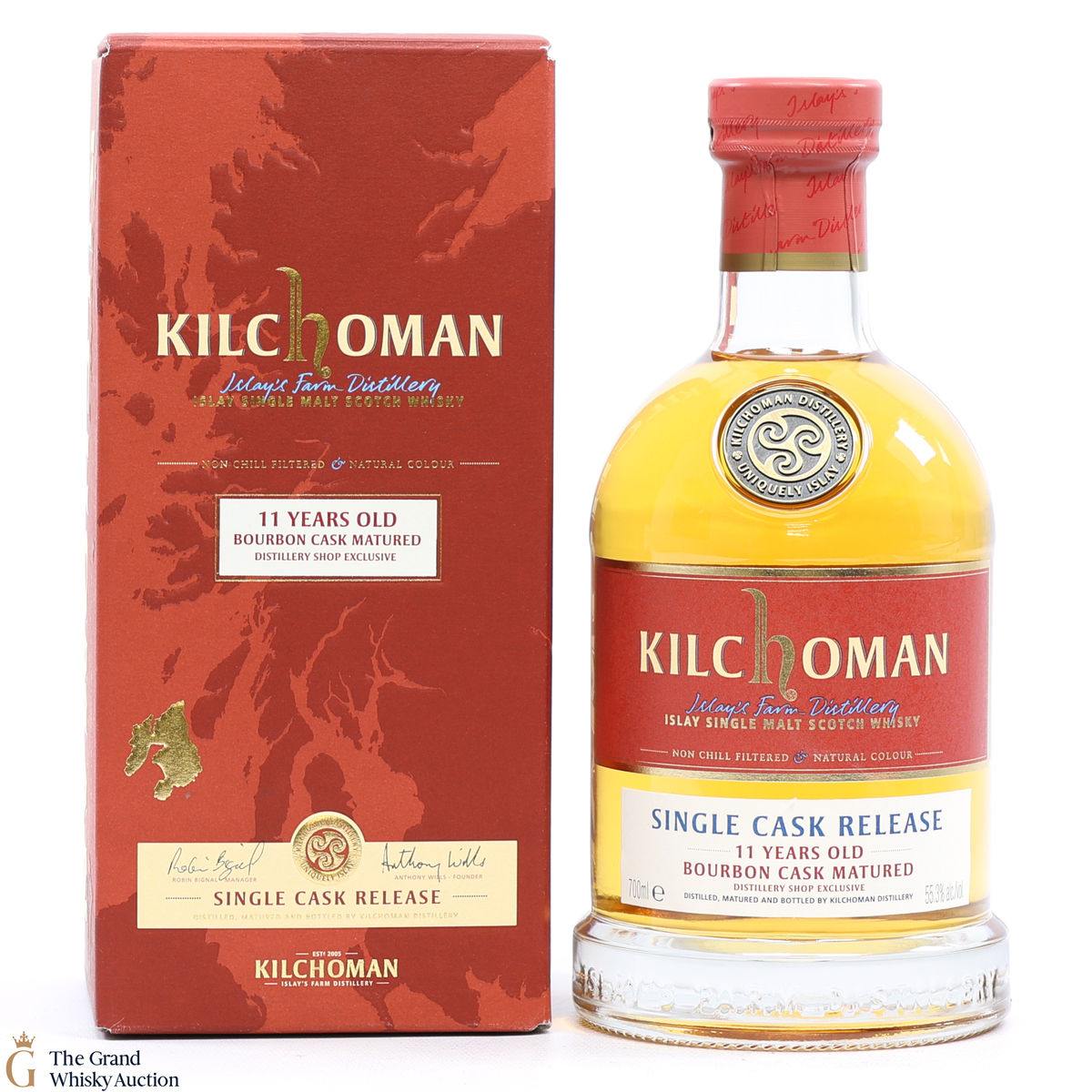 Kilchoman - 11 Year Old 2010- Bourbon Barrel - Distillery Shop Exclusive #222