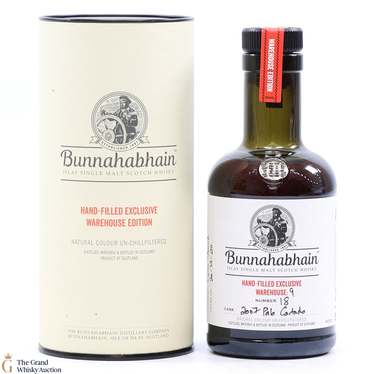 Bunnahabhain - 2007 Palo Cortado - Handfill 2020 (20cl)