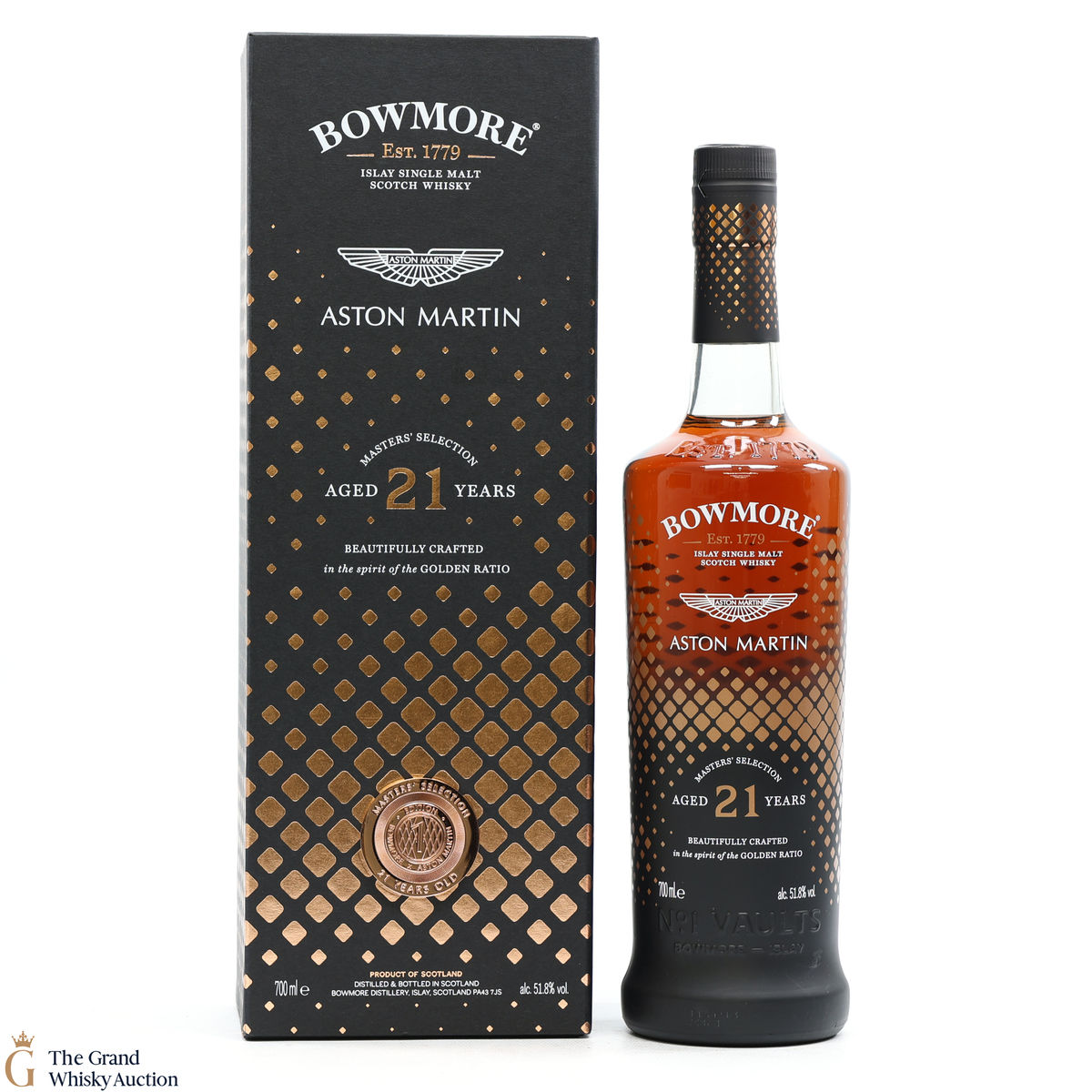Bowmore - 21 Year Old - Aston Martin - Masters Selection