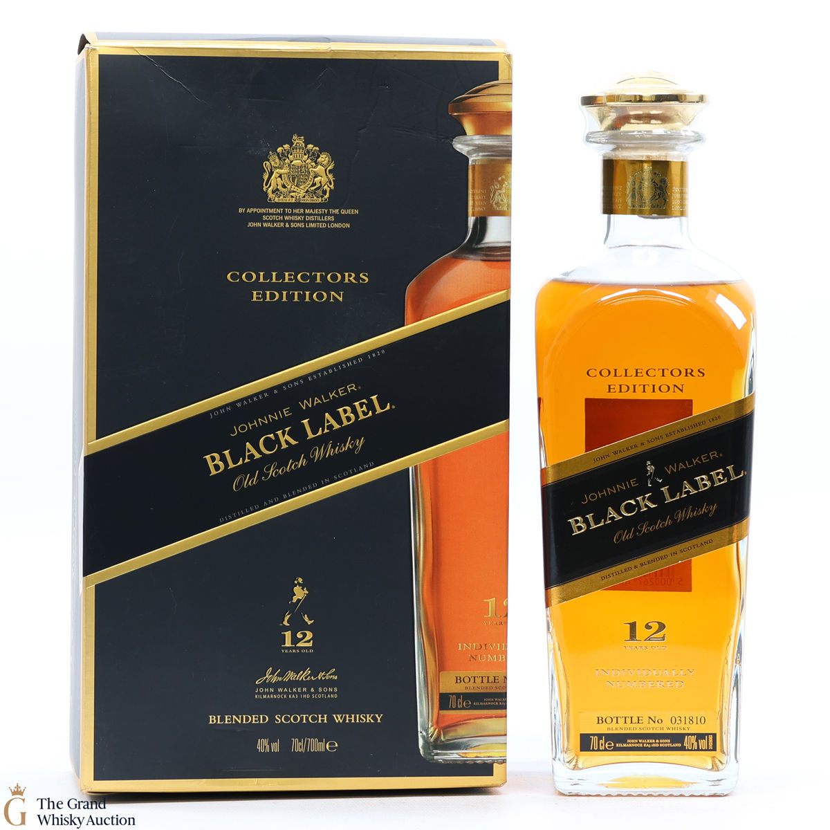 Johnnie Walker - 12 Year Old - Black Label - Collectors Edition