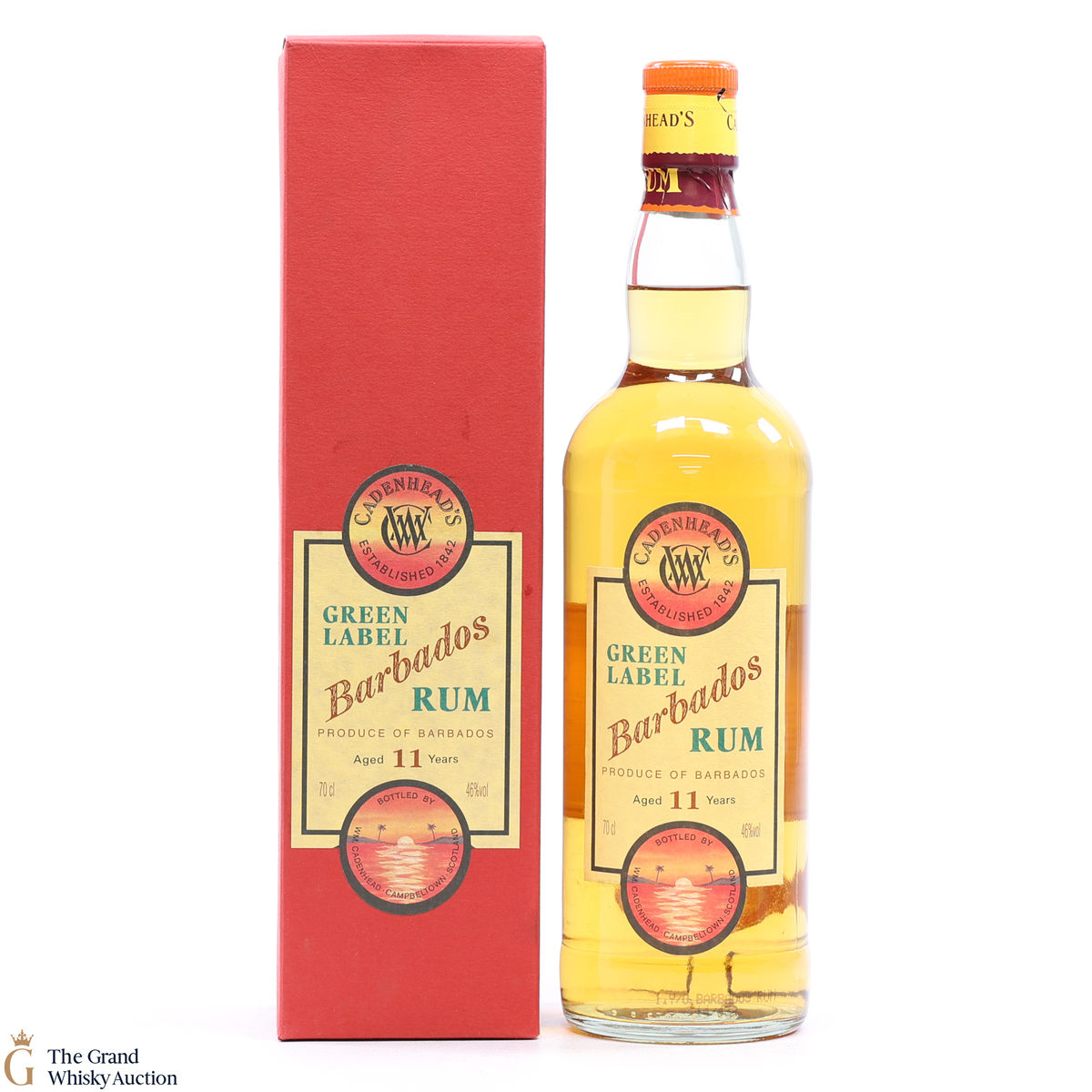 Cadenhead's - 11 Year Old Barbados Green Label Rum