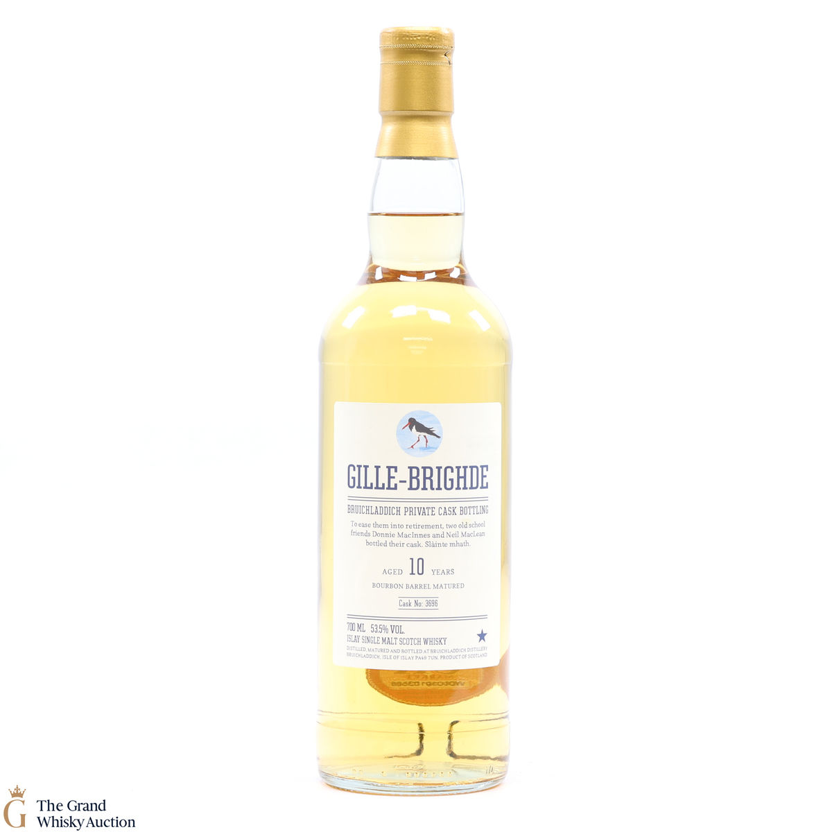 Bruichladdich - 10 Year Old #3696 Private Cask Gille-Brighde