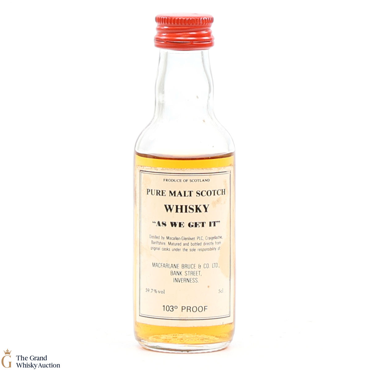 Macallan - As We Get It - 103 Proof (5cl)